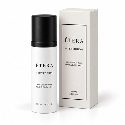 ÉTERA First Edition All Over Spray 100 ml with box, angled view